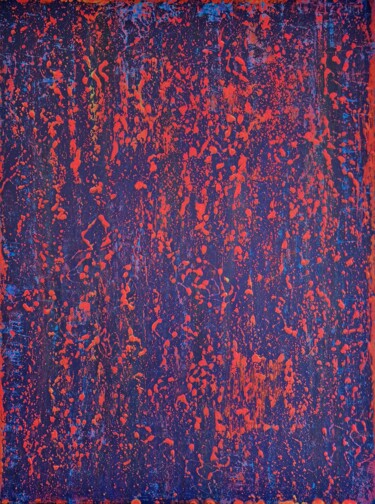 Painting titled "Mysterious Glow" by Anastasiia Doro, Original Artwork, Acrylic