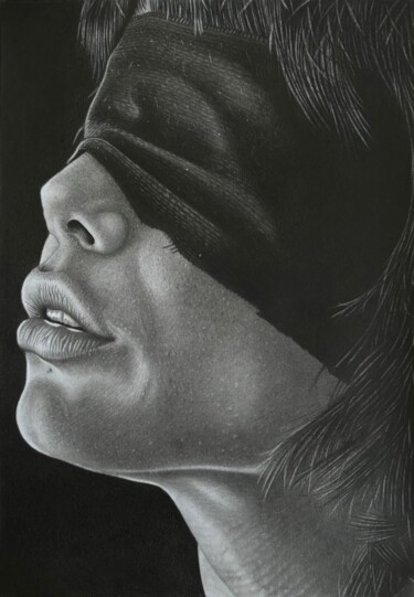 Drawing titled "See" by Łukasz Jan Chryzostom Janus, Original Artwork, Graphite