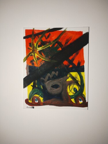 Peinture intitulée "Waldorf" par O.C.T.A.V.E, Œuvre d'art originale, Acrylique Monté sur Autre panneau rigide
