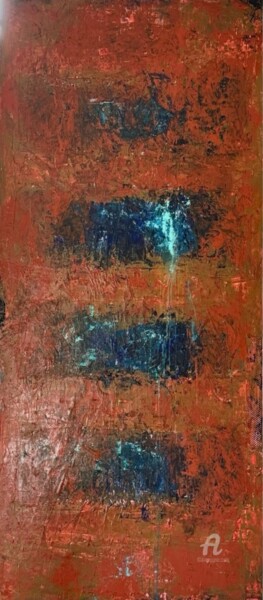 Картина под названием "Abyss of Memory" - Betsey Ervin, Подлинное произведение искусства, Акрил Установлен на Другая жесткая…