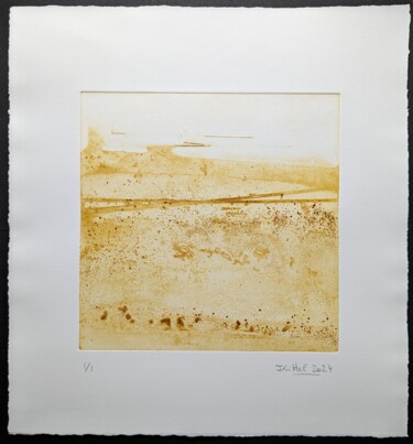 Printmaking titled "Eau-forte 05 verso.…" by Jean Kittel, Original Artwork, Etching
