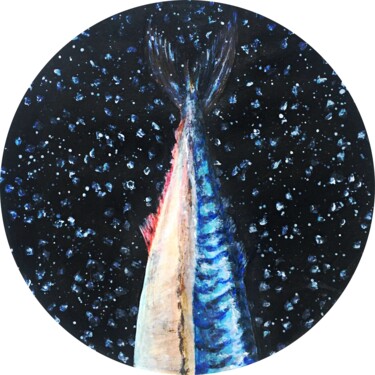 绘画 标题为“Salted fish” 由Endruma, 原创艺术品, 丙烯