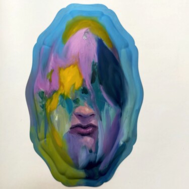 Peinture intitulée "Emergence" par Laurent Pascal, Œuvre d'art originale, Huile