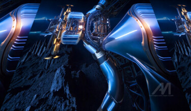 Digital Arts titled "E37" by Dejan Vucelic, Original Artwork, AI generated image