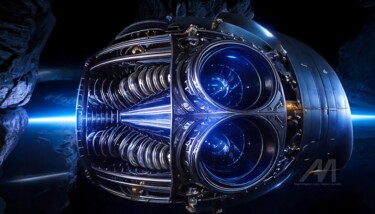 Digital Arts titled "ES" by Dejan Vucelic, Original Artwork, AI generated image