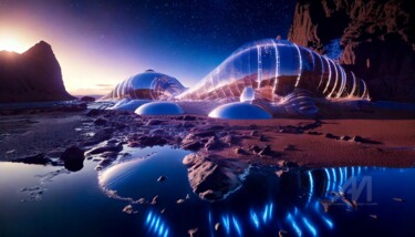 Digital Arts titled "EK 32" by Dejan Vucelic, Original Artwork, AI generated image