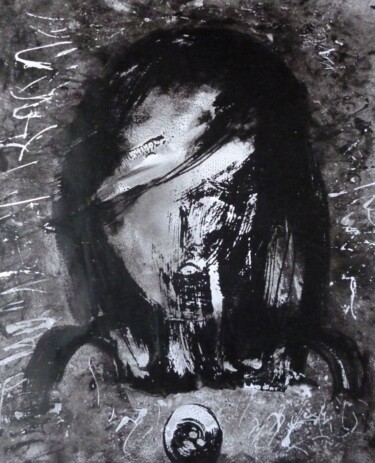 绘画 标题为“Schrei wenn du kann…” 由Jannetta Sulaeva, 原创艺术品, 丙烯