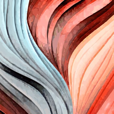 数字艺术 标题为“Abstract 14354” 由Hrdesign111, 原创艺术品, 数字油画