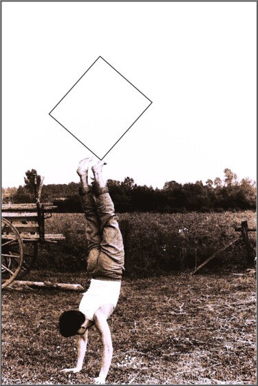 Photographie intitulée "Handstand" par Detlef B. Fischer, Œuvre d'art originale, Photographie numérique