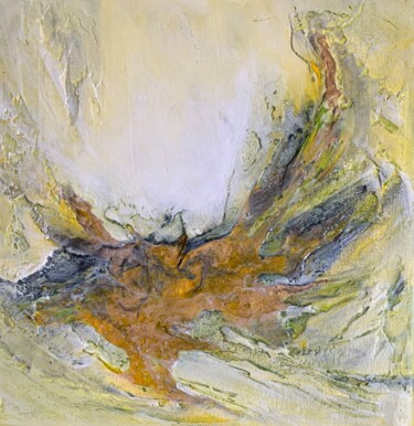 Painting titled "Abstraction 6" by Larisa Kleiman, Original Artwork, Acrylic