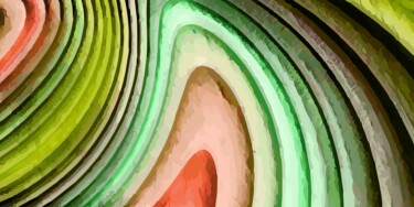 数字艺术 标题为“Abstract 14369” 由Hrdesign111, 原创艺术品, 数字油画