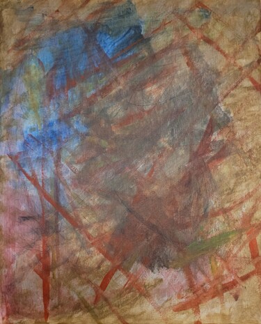 Painting titled ",,L'arte di una bam…" by Marek Richert, Original Artwork, Acrylic Mounted on Wood Stretcher frame