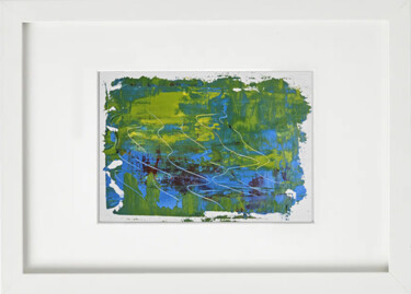 Malerei mit dem Titel "ak 5" von Josef Hirthammer, Original-Kunstwerk, Acryl Auf Holzplatte montiert