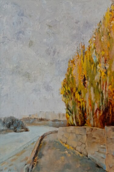 "before the winter" başlıklı Tablo Liudmila Rabinovich tarafından, Orijinal sanat, Petrol