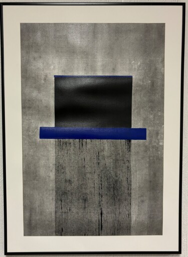 Peinture intitulée ""L'ombre du silence"" par Franck.A, Œuvre d'art originale, Acrylique Monté sur Châssis en bois