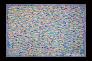 Painting titled "Ofelia Acte II scèn…" by Rémy Verneuil, Original Artwork, Acrylic Mounted on Wood Stretcher frame