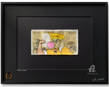 Dessin intitulée "Y'en a marre" par Ciscø (Art2ciscø), Œuvre d'art originale, Acrylique Monté sur Panneau de bois