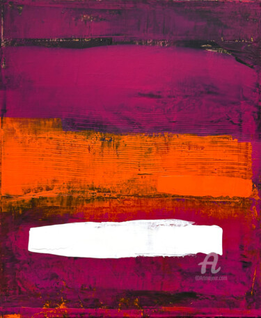 Painting titled "Acrylic Abstract No…" by Torsten Trantow Thotra, Original Artwork, Acrylic Mounted on Other rigid panel