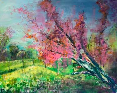 Peinture intitulée "Etude psychologique" par Isabelle Reygaerts, Œuvre d'art originale, Huile Monté sur Châssis en bois