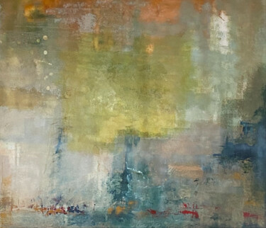 Peinture intitulée "La Lampe" par Christine Chavanerin, Œuvre d'art originale, Acrylique