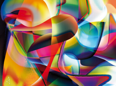 Digitale Kunst mit dem Titel "2811" von Jean Jacques Apertet, Original-Kunstwerk, Digitale Malerei