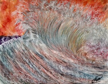 Painting titled "Clear thoughts" by Alicia Lopez, Original Artwork, Pastel