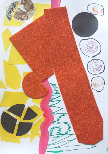 Collages titled "Daniken" by Ronnie Kolner, Original Artwork, Collages