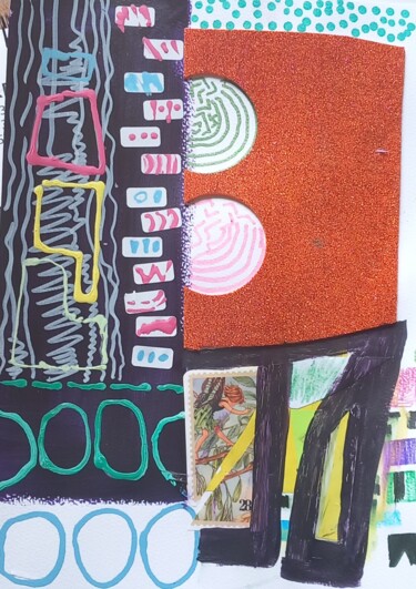 Collages titled "Delfzijl" by Ronnie Kolner, Original Artwork, Collages