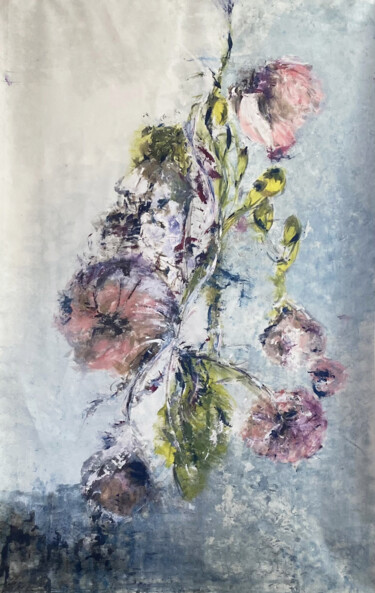 Schilderij getiteld "La source" door Christine Chavanerin, Origineel Kunstwerk, Acryl