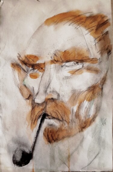 Рисунок под названием "V.V.G" - Tatyana Zakharova, Подлинное произведение искусства, Акварель