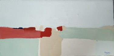Peinture intitulée "Dans mes rêves 3" par Sandrine Hirson, Œuvre d'art originale, Huile Monté sur Châssis en bois
