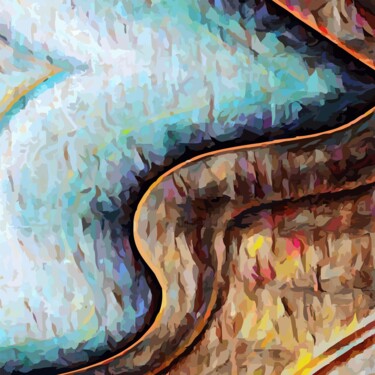 数字艺术 标题为“Abstract 14443” 由Hrdesign111, 原创艺术品, 数字油画