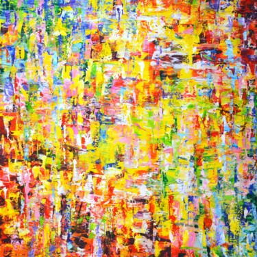 Peinture intitulée "Expression 139" par Iryna Kastsova, Œuvre d'art originale, Acrylique Monté sur Châssis en bois