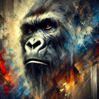 Digital Arts titled "Garililla" by Pavel Apilat, Original Artwork, 2D Digital Work
