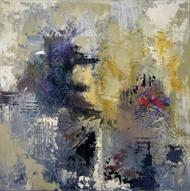 绘画 标题为“Abstract Autumn” 由Irma Engelbrecht, 原创艺术品, 丙烯 安装在木质担架架上
