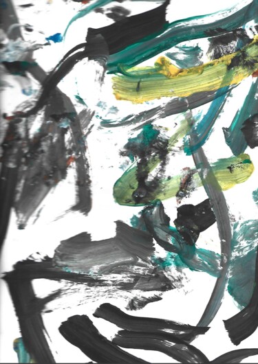 绘画 标题为“ANTHONY 14 PINTURA…” 由Paulo Gêneses, 原创艺术品, 水粉