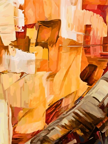Abstract 14455 数字艺术 标题为“Abstract 14455” 由Hrdesign111, 原创艺术品, 数字油画
