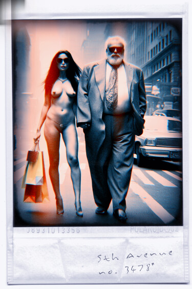 Fotografie getiteld "5th Avenue #23" door Craig Parker, Origineel Kunstwerk, Gemanipuleerde fotografie