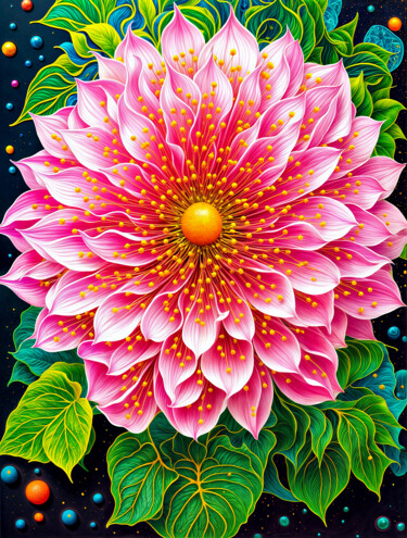 Digitale Kunst getiteld "The Way You Look To…" door Mr Patrice, Origineel Kunstwerk, Digitaal Schilderwerk