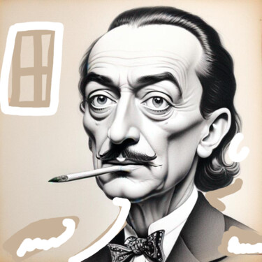 数字艺术 标题为“DALI” 由Fabrice Hubert, 原创艺术品, AI生成的图像
