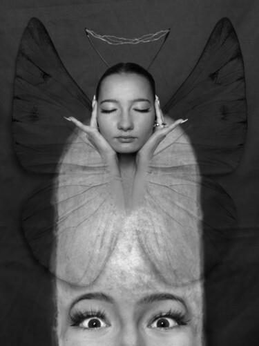 Fotografia zatytułowany „Cocoon” autorstwa Hervé Gergaud, Oryginalna praca, Manipulowana fotografia