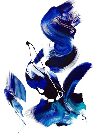 Peinture intitulée "Enchanted" par Paresh Nrshinga F R S A, Œuvre d'art originale, Acrylique Monté sur Châssis en bois
