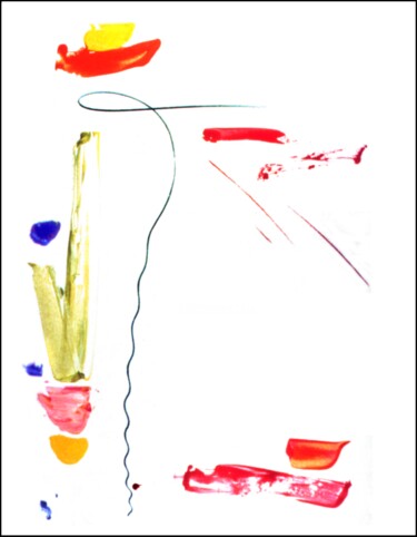 绘画 标题为“ADN no. 3445R.TU75.…” 由François-Pierre Bleau (Dit Zéro Zoo), 原创艺术品, 铅笔