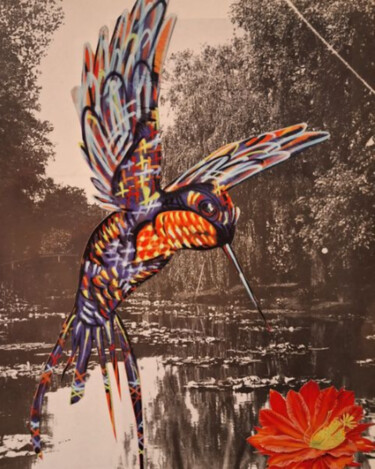 Collages titled "Irresistível" by Adriana Benatti, Original Artwork, Collages