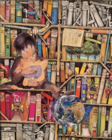 Collages intitulée "Preparação" par Adriana Benatti, Œuvre d'art originale, Collages