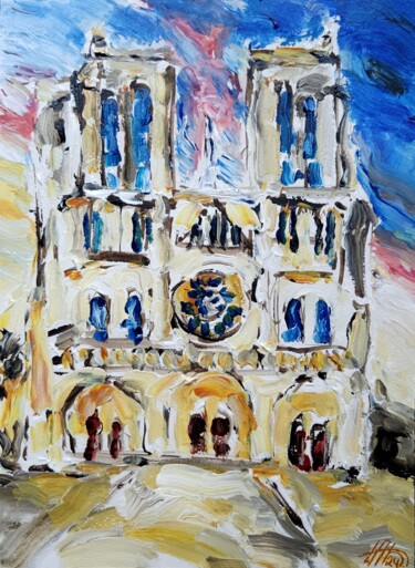 Painting titled "Parce qu'il est mid…" by Antoine Juliens, Original Artwork, Acrylic