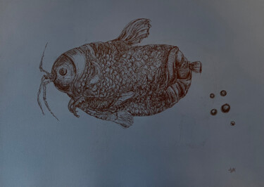 %$WE / The body finds its unity in the image of the other 图画 标题为“%$WE / The body fin…” 由Leni Smoragdova, 原创艺术品, 标记