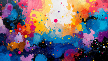 数字艺术 标题为“the time of colors” 由Elisabettac, 原创艺术品, AI生成的图像