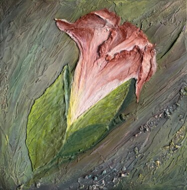 Pittura intitolato "Flower 2" da Larisa Kleiman, Opera d'arte originale, Acrilico