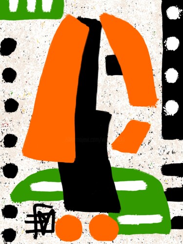 Digital Arts titled "GT40a" by Franck Vidal, Original Artwork, Digital Painting